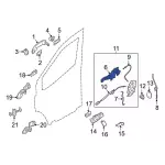 Handle Base - Ford (ck4z6126684c) - view 13