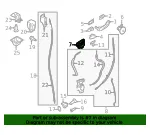 Handle Base - Ford (ck4z6126684c) - view 16