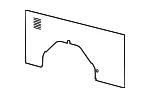 Interior Quarter Panel Trim Panel - Ford (ck4z6131013m) - view 5