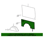 Interior Quarter Panel Trim Panel - Ford (ck4z6131013m) - view 6