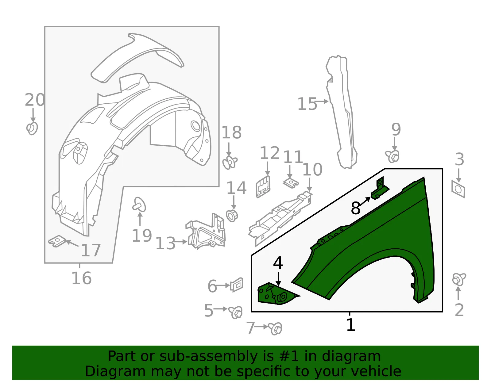 Fender - Ford (cm5z16006a) - view 7