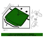 Windshield - Ford (cp9z5803100d) - view 12