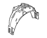 Splash Shield - Ford (cp9z58278b50a) - view 8