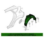 Splash Shield - Ford (cp9z58278b50a) - view 9