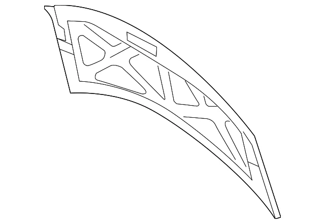 Hood Panel - Ford (ct4z16612a) - view 3