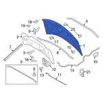 Hood Panel - Ford (ct4z16612a) - view 8