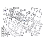 Hinge Support - Ford (cv6z58613b48a) - view 17