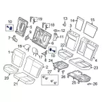 Hinge Support - Ford (cv6z58613b48a) - view 18