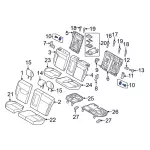 Hinge Support - Ford (cv6z58613b48a) - view 19