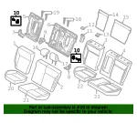 Hinge Support - Ford (cv6z58613b48a) - view 20