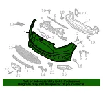 Bumper Cover - Ford (d2bz17757bb) - view 23