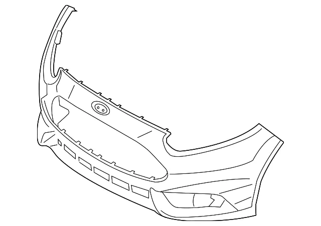 Bumper Cover - Ford (d2bz17757bb) - view 8