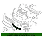 Lower Grille - Ford (d2bz17k945bc) - view 16