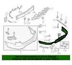Valance Panel - Ford (dg1z17f828aa) - view 16