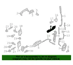 Handle Base - Ford (dg1z5426684d) - view 13