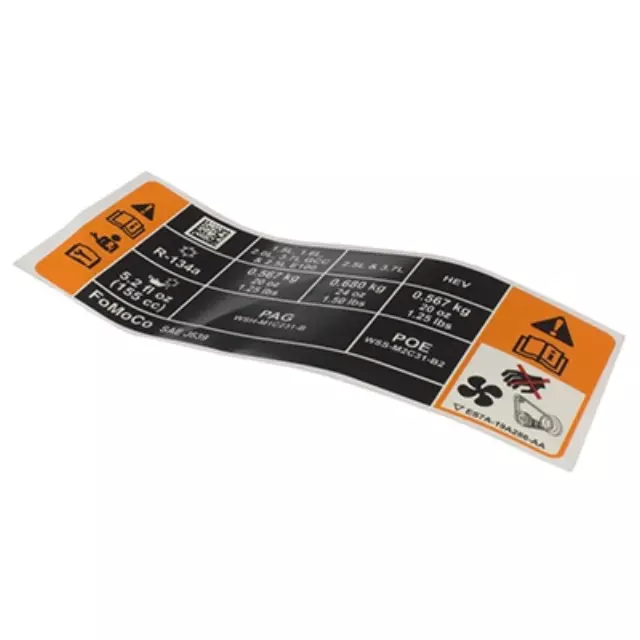Engine Decal - Ford (dg9z1503050a) - view 2