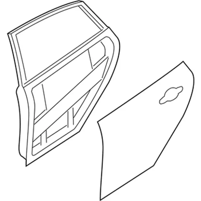 Door Shell - Ford (dm5z5824631c)