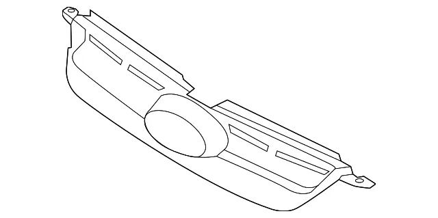 Upper Grille - Ford (dm5z8a284aa) - view 3