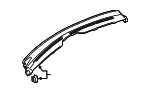 Defroster Grille - Ford (dp5z54044e82aa) - view 3