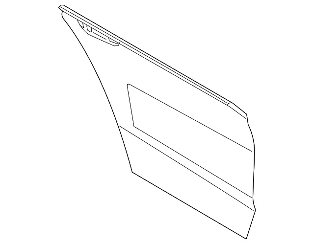 Panel Assembly Door Outer - Ford (dp5z5424701a) - view 4