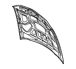 Hood Panel - Ford (dr3z16612a) - view 16
