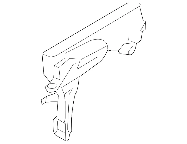 Windshield Defroster Nozzle - Ford (ds7z18490e) - view 2