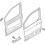 Door Shell - Ford (dt1z6120124k) - view 7