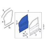 Door Shell - Ford (dt1z6120124k) - view 8