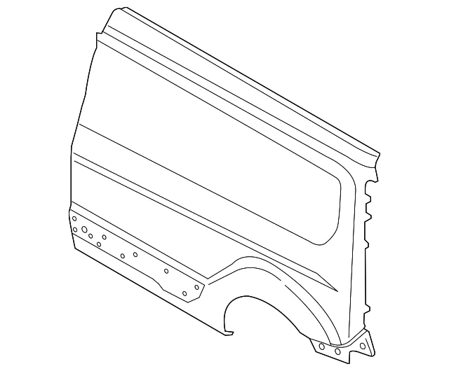 Quarter Panel - Ford (dt1z61278a97l)