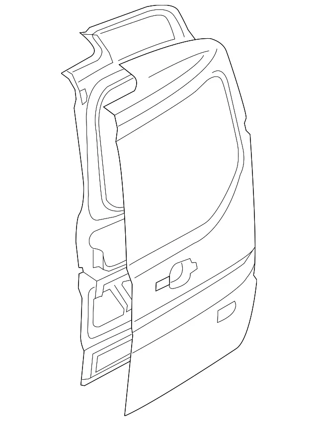 Door Shell - Ford (dt1z6140010am) - view 5