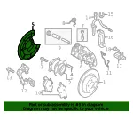 Splash Shield - Ford (dv6z2c028a) - view 18