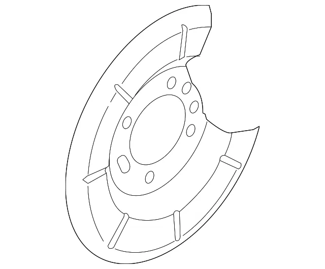 Splash Shield - Ford (dv6z2c028a) - view 6