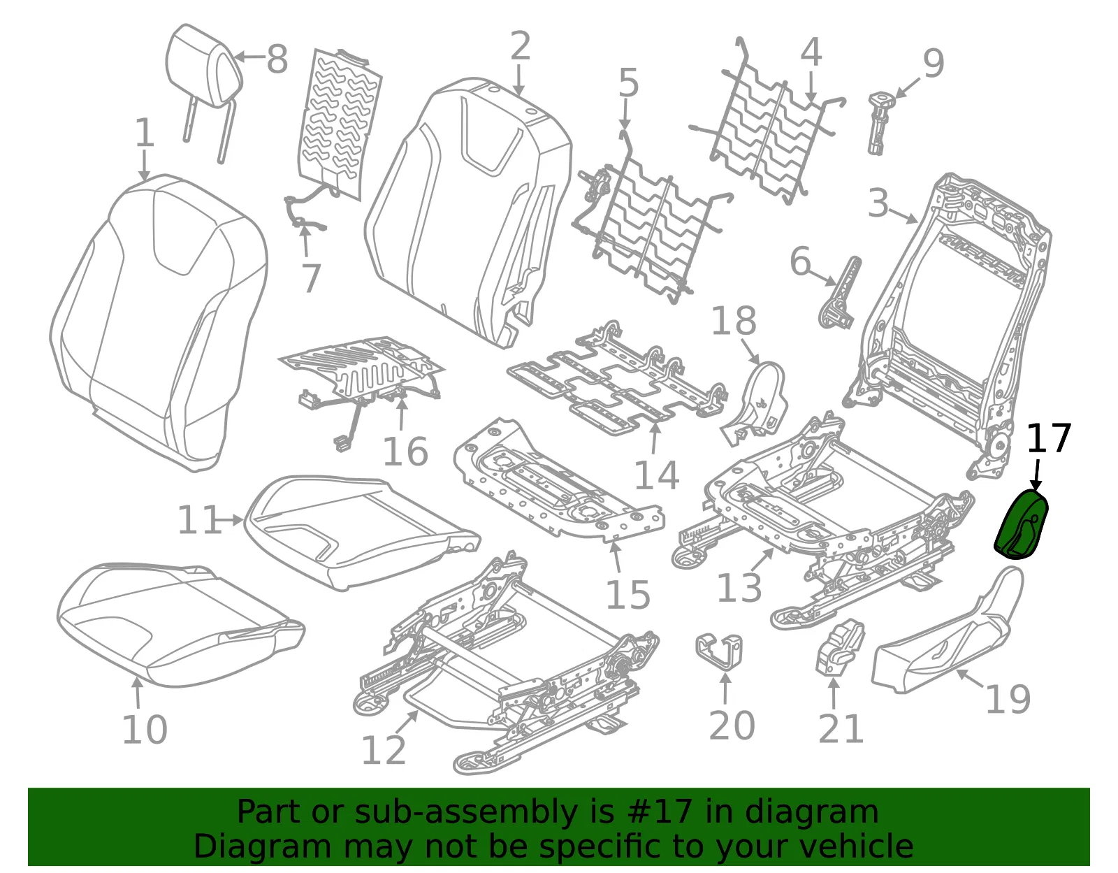 Hinge Cover - Ford (dv6z5861693cb) - view 6