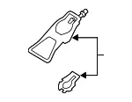 Windshield Bracket - Ford (ej7z14d696h) - view 6
