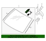 Windshield Bracket - Ford (ej7z14d696h) - view 7