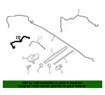 Hose Windshield Washer - Ford (ej7z17a605b) - view 11