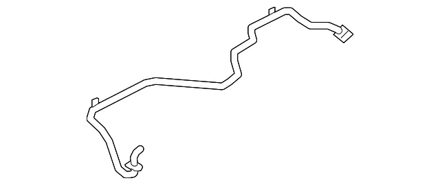 Hose Windshield Washer - Ford (ej7z17a605b) - view 4