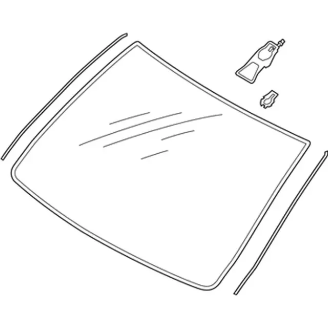 Glass Windscreen - Ford (ej7z7803100a)