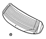 Glass Back Window - Ford (ej7z7842006c) - view 3