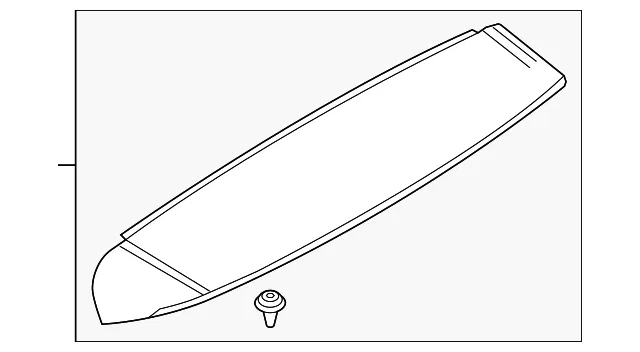 Kit Rear Spoiler - Ford (ej7z7844210aa) - view 4