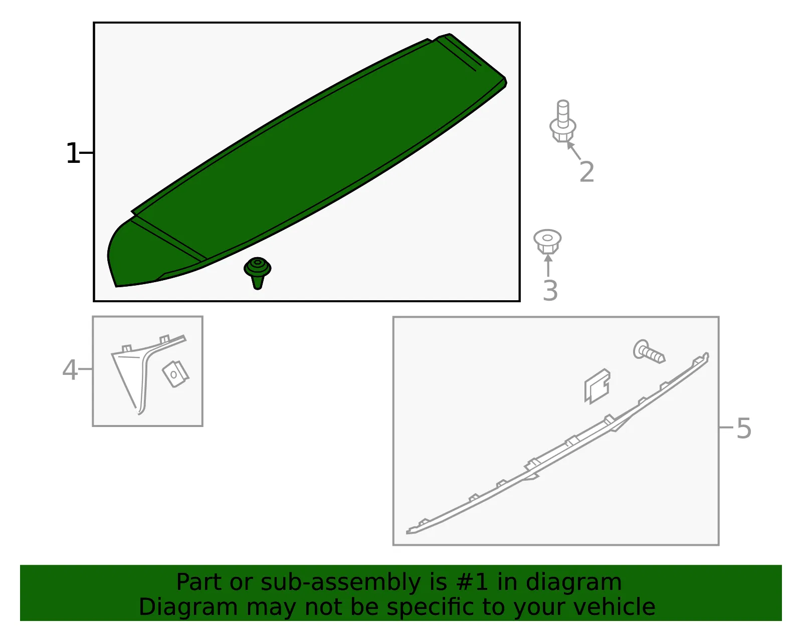Kit Rear Spoiler - Ford (ej7z7844210aa) - view 5