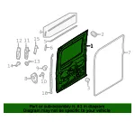 Door Shell - Ford (ek4z6120124n) - view 4