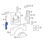 Window Molding - Ford (ek4z6131004aa) - view 15