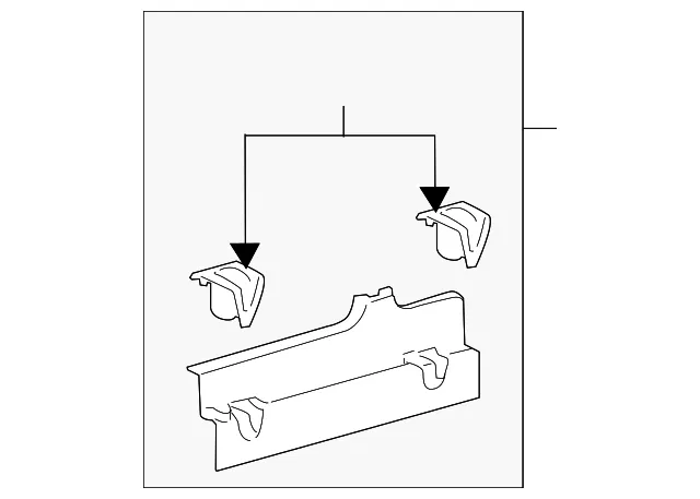 Quarter Window Trim - Ford (ek4z61311a58bc)