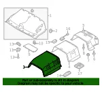 Headliner - Ford (ek4z6151916ef) - view 4