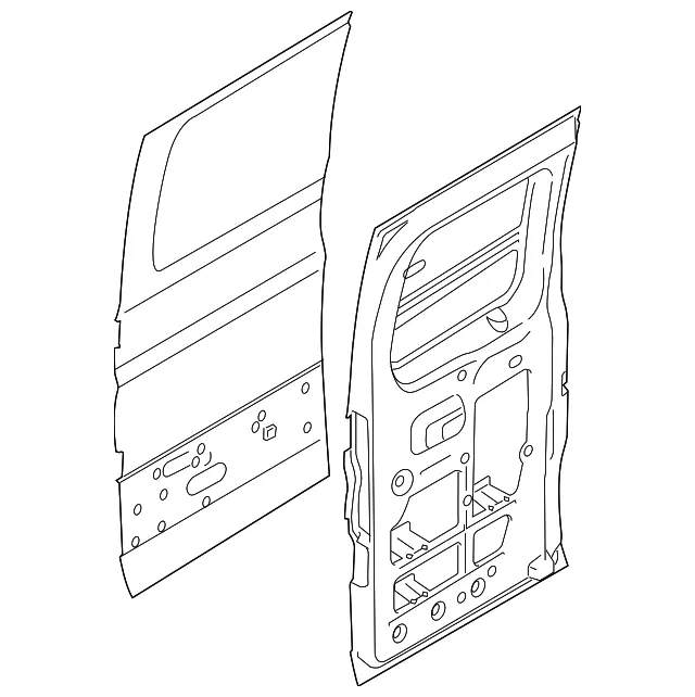 Door Shell - Ford (ek4z7620124f) - view 3