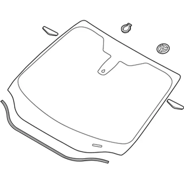 Windshield - Ford (f1ez5803100a) - view 5