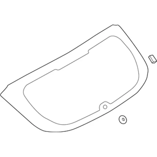 Back Glass - Ford (f1ez5842006k)