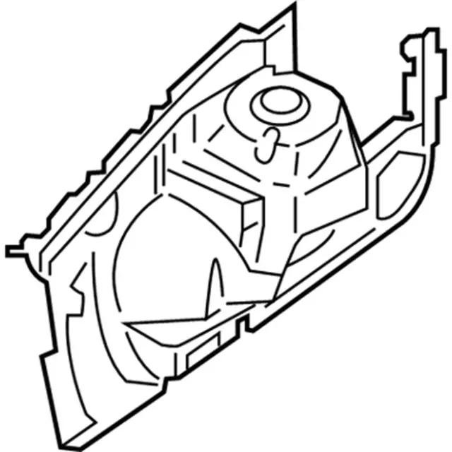 Fender Apron - Ford (f2gz5802020a)