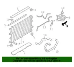 Apron Panel Front Bracket - Ford (f2gz8a082d) - view 10